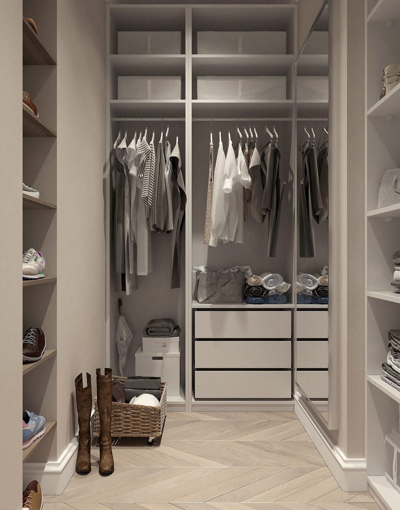 Walk-in closets are proving popular in 2021