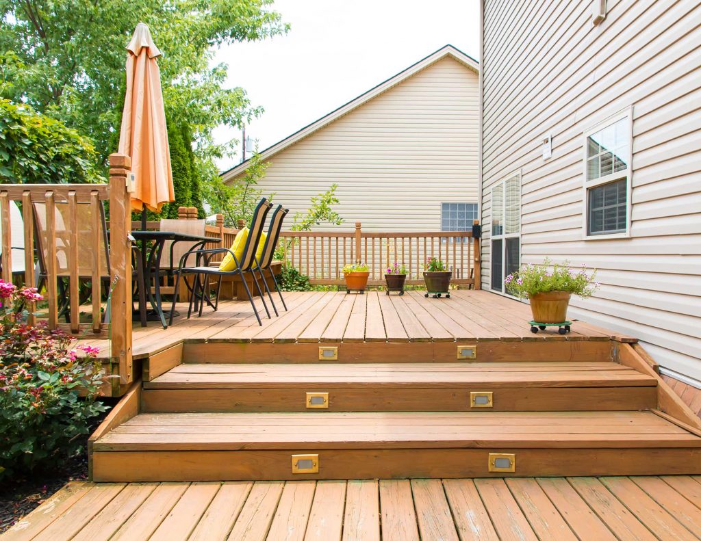 Garden decks are a popular home addition in 2021